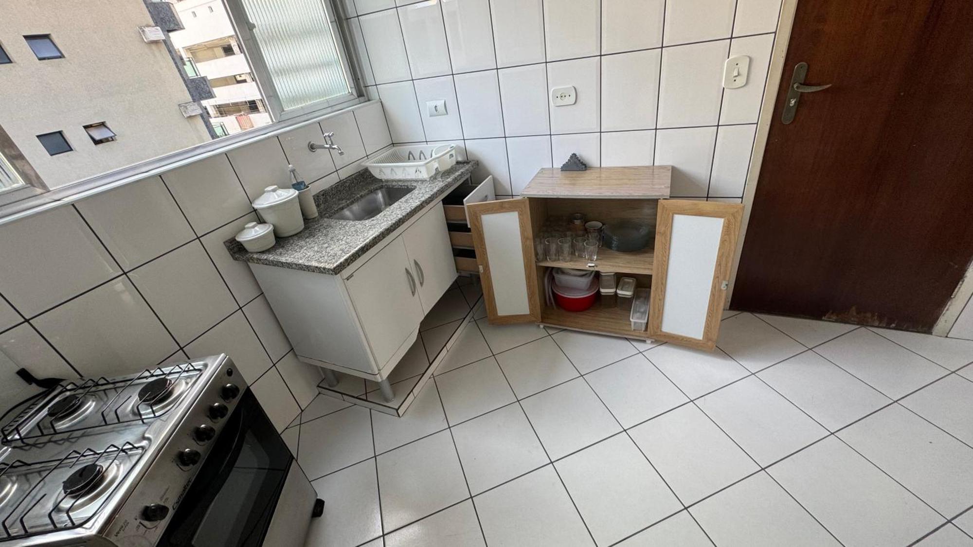גוארויה Apartamento Uma Quadra Da Praia Das Asturias מראה חיצוני תמונה